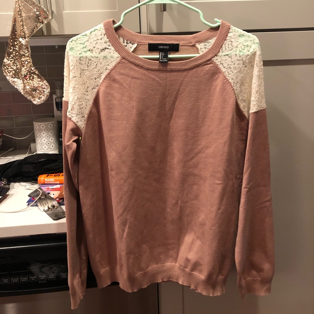 Forever 21 lace sweater